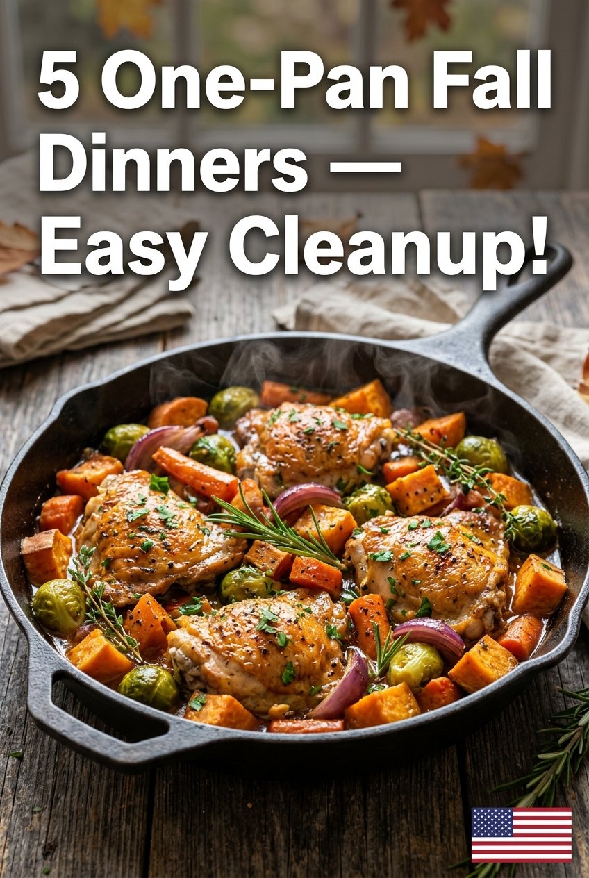 5 One-Pan Fall Dinners for Busy USA Weeknights