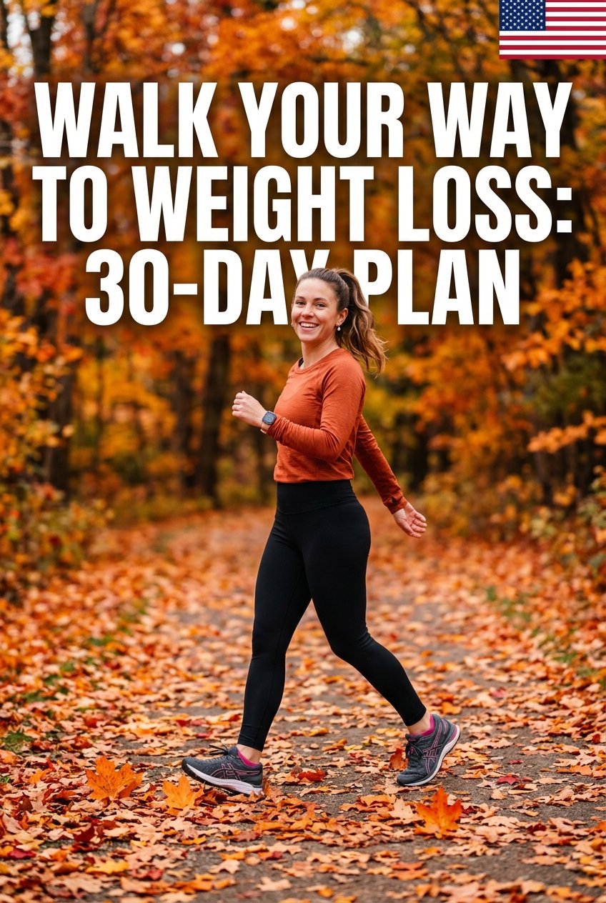Walking for Weight Loss in the USA: A Beginner’s 30-Day Plan